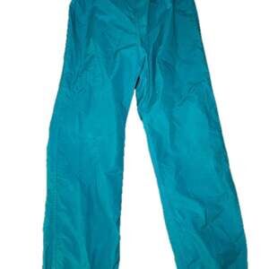 Vintage Avian Sport Turquoise Nylon Outdoor Pants Women's M